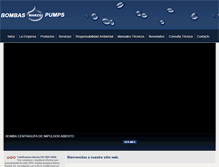 Tablet Screenshot of marzopumps.com.ar